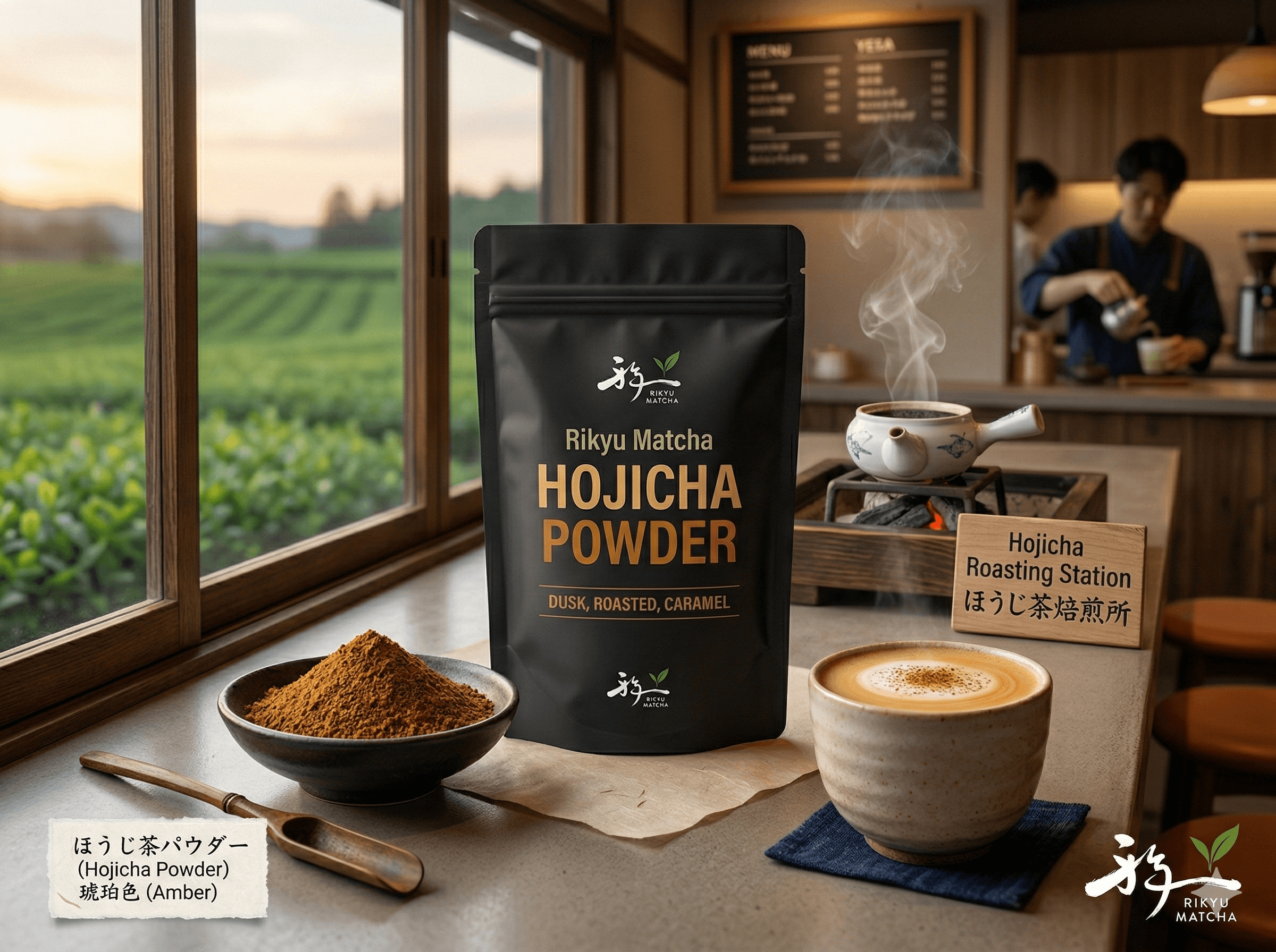 The Other Powder: Introducing Rikyu Hojicha — A New Chapter for Your Cup Program